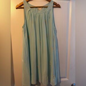 Kate Spade Light Blue Dress with Beaded Details- Brand New with Tags